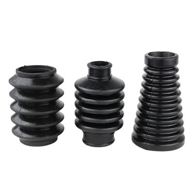 MVQ Custom Compression Molded Flexible Corrugated Silicone Rubber Bellows для формования