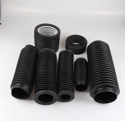 MVQ Custom Compression Molded Flexible Corrugated Silicone Rubber Bellows для формования