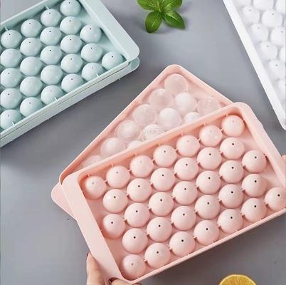Многоразовое использование Ice Cube Tray Экологически чистый пищевой класс Круглый ледяной шар Мольда для холодильника