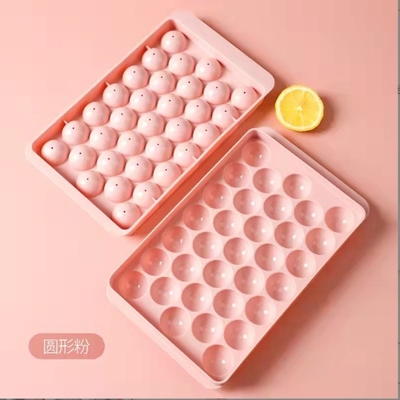 Многоразовое использование Ice Cube Tray Экологически чистый пищевой класс Круглый ледяной шар Мольда для холодильника