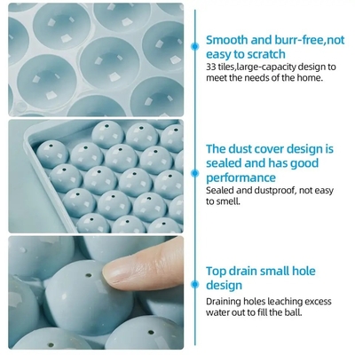 3D виски напиток Ice Ball Cube Maker Mold Trays устойчивые и поддоны с крышкой