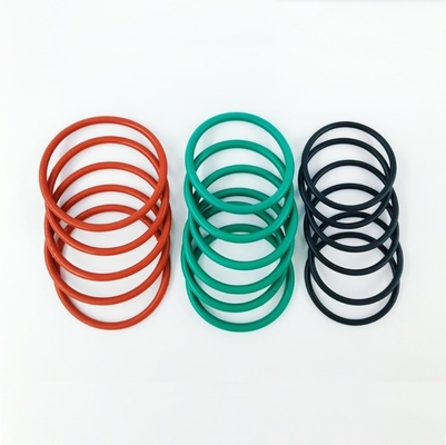 EPDM NBR FKM FPM PTFE PU Силиконовый плоский резиновый O-кольцо с индивидуальным размером и материалом