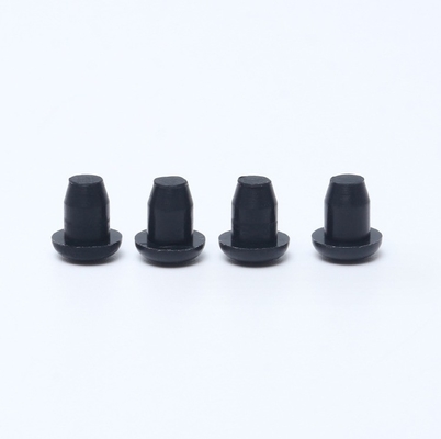 Специализированные уплотнительные детали EPDM/NBR/NR резиновый конец крышки с фиксированной натуральной резиновой розеткой
