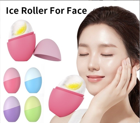 Наполненный Ice Face Roller Skin Care Gua Sha Tool Силиконовый Лицевой Ледяной Глобус Форма для Массажа Лица