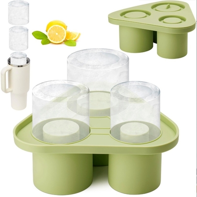 Силиконовая плесень ледяной кубик поднос для кубков Tumbler Кухонные принадлежности Барные мороженые